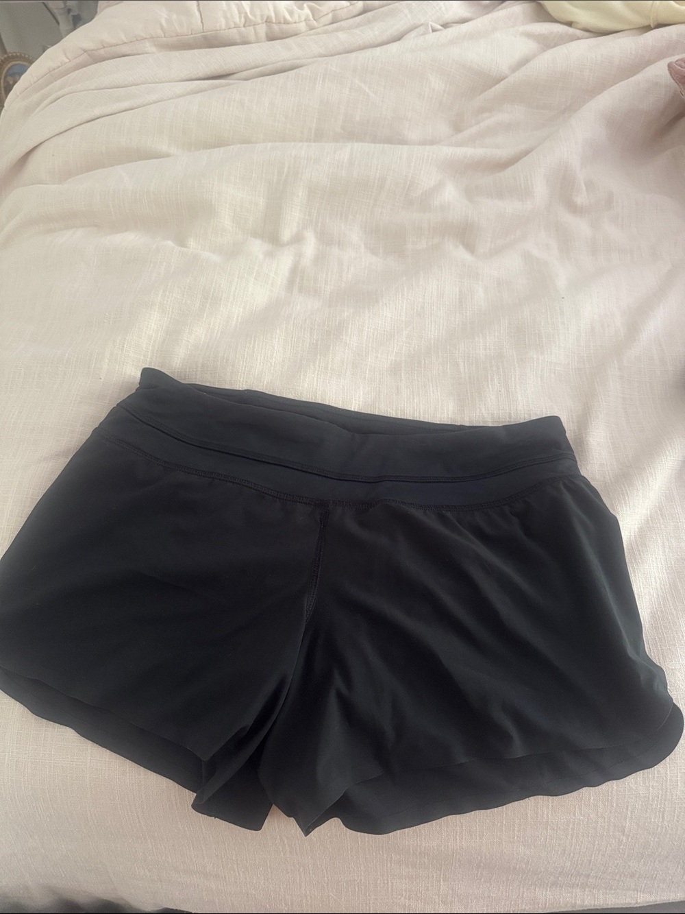Size 6 Lululemon Women’s Black Athletic Shorts